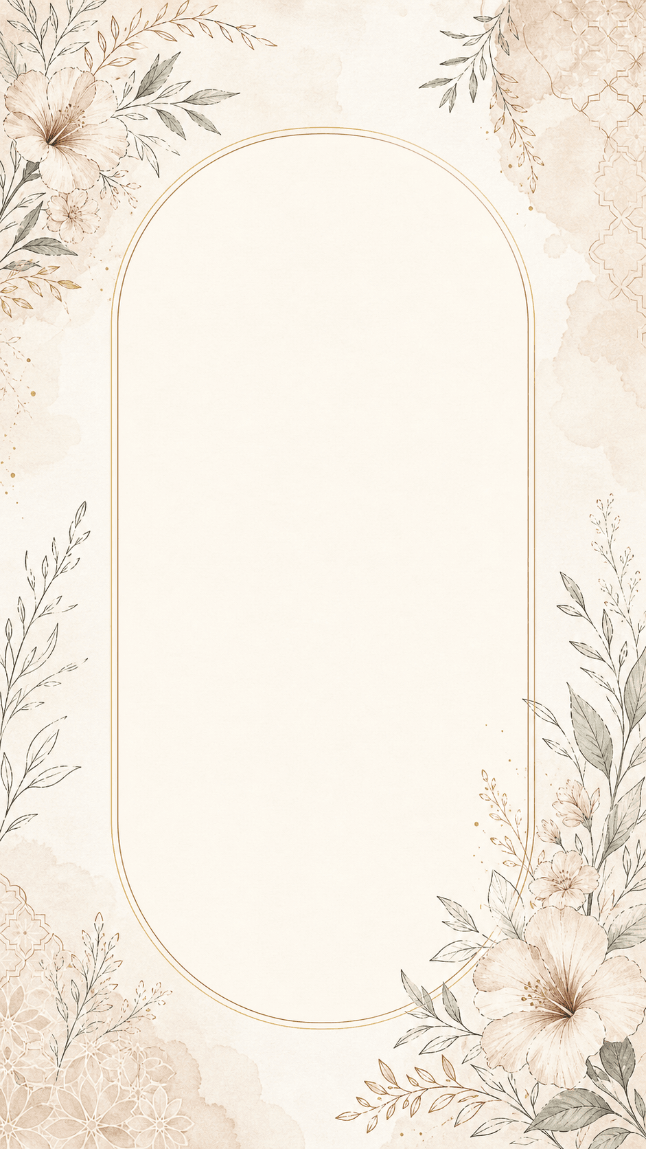 Modern Minimal invitation design